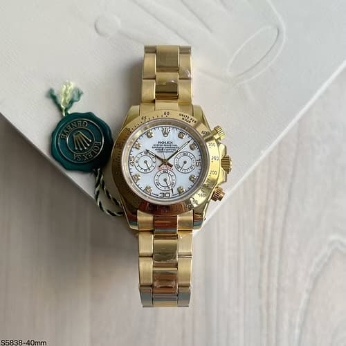 ROLEX DAYTONA DOURADO BRILHANTE 40MM