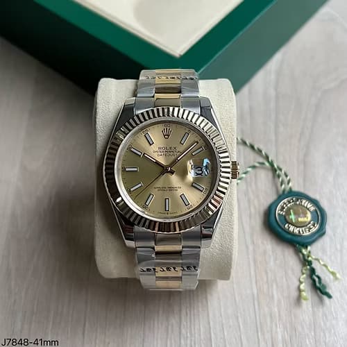 ROLEX DATEJUST MISTO DOURADO 41MM